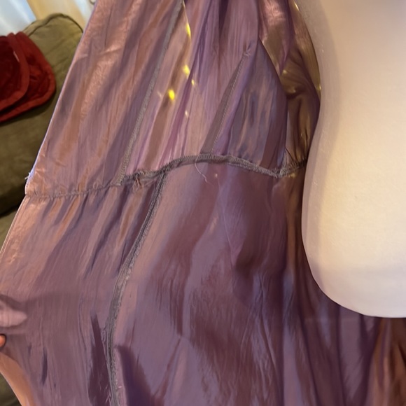 Lavender Silk Wrap Jacket/Dress Full Length - Picture 5 of 16